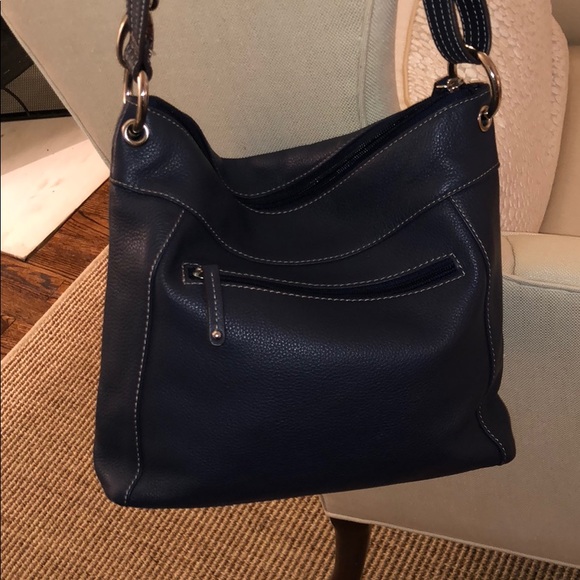 tignanello blue crossbody